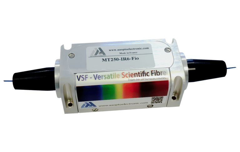 Fiber pigtailed devices